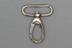 Karabinerhaken 40 mm Nickel 358