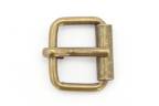 Rollschliessen - Taschenschnallen - 16 mm - Altmessing 053