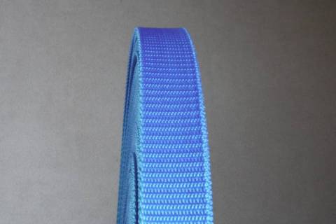 10 Meter Gurtb&auml;nder 25 mm Hellblau - Bild: A2