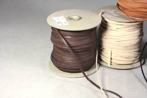 10 Meter K&auml;nguruleder - Flachband 3 mm - Bild: A2