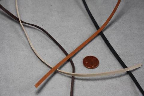 10 Meter K&auml;nguruleder - Flachband 3 mm - Bild: A5