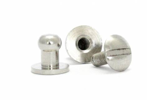 10 Schraubk&ouml;pfe - Kugelkopfnieten 5 mm - 001 - Bild: A2