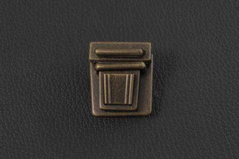 10 Steckverschl&uuml;sse - Mappenverschl&uuml;sse Altmessing H5-246