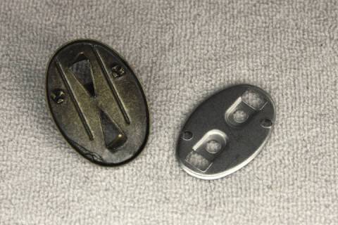 10 Steckschloss - Altmessing 353-247 - Bild: a2