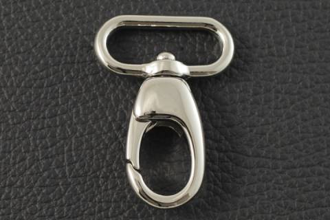 10 Karabinerhaken 25 mm Nickel 082