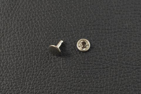 100 Doppelkopf - Hohlnieten 9/11 mm Nickel 373