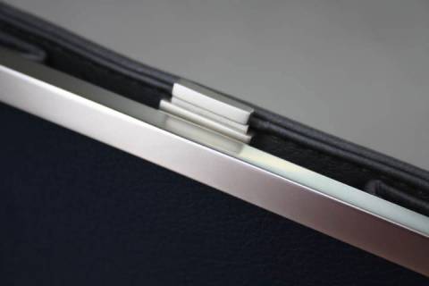 Papillon Lederhandtaschen Blau-Grau - Bild: A8