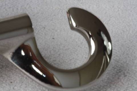 Karabinerhaken - Bolzenkarabiner 25 mm Nickel 012 - Bild: A2
