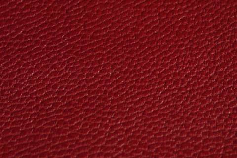 Buchbinderleder - Ziegenleder - Bild: Farbe-Rot-355