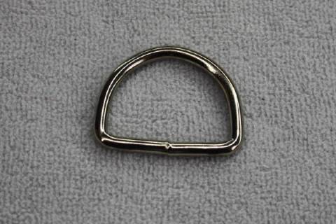 D - Ring - Halbring geschwei&szlig;t 25 mm 231