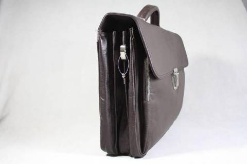 Damen - Leder - Aktentaschen mit Laptopfach 457 - Bild: Farbe-schwarz_1