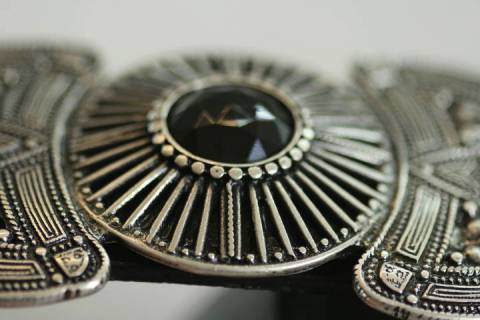 Dameng&uuml;rtel - Antikg&uuml;rtel - 40 mm 94 - Bild: A3