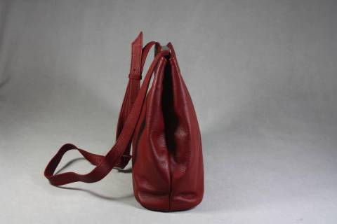 Olbrish b - Minishopper - Ledershopper Mona - Rot - Bild: A3