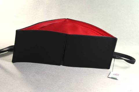 Duett Designledertaschen - Olbrish b Schwarz - Rot - Bild: A2