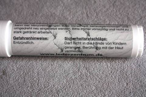 GLD Stift zur beseitigung von Abf&auml;rbungen - Bild: A2