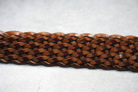 Gepflochtener Lederriemen Ambar