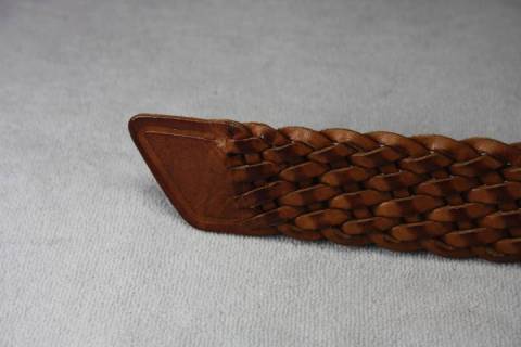 Gepflochtener Lederriemen Ambar - Bild: A1