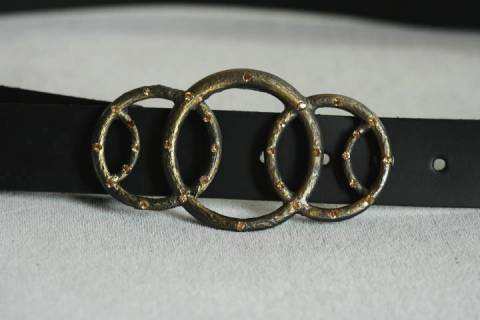 Dameng&uuml;rtel - Sternenglanz - 96 - 40 mm - Bild: Lederriemen-Lederfarbe-A-Farbwahl-Lammnappa-gefuettert-ueber-300-Farben_1