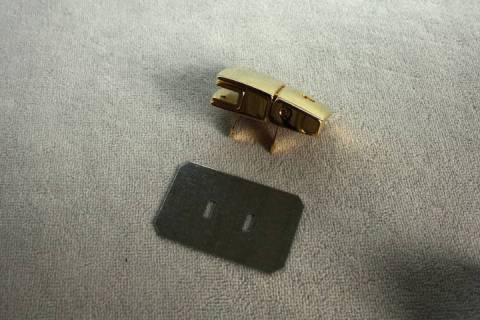 Goldverschluss - Taschenschloss 147 - Bild: A1