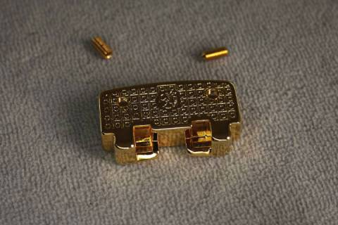 Goldverschluss - Taschenschloss 147 - Bild: A3