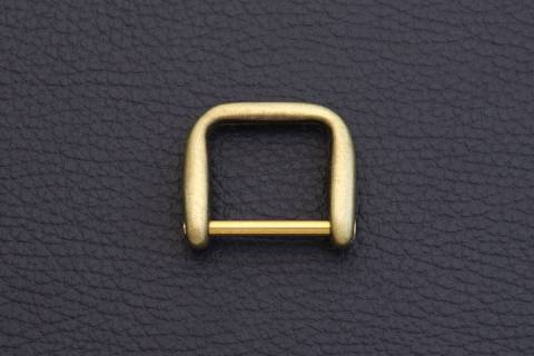 Griffhalter - Riemenhalter Altmessing - 20 mm 009