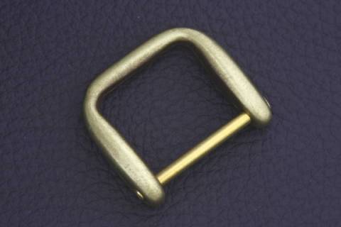 Griffhalter - Riemenhalter Altmessing - 20 mm 009 - Bild: a3