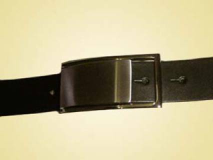 Lederg&uuml;rtel - Lederriemen 30 mm - Bild: Lederfarben-Anthrazit_1