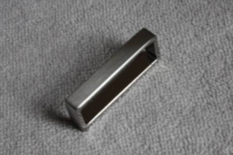 G&uuml;rtelschlaufe Messing Palladium 30 x 8 mm - 4B - Bild: A2