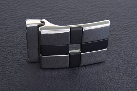 G&uuml;rtelschnallen 35 mm 070 Schwarzes Kreuz