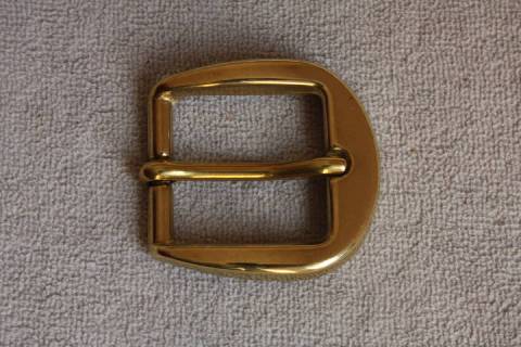 G&uuml;rtelschliessen - 30 mm - Massiv Messing - 128