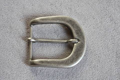 G&uuml;rtelschnallen - Altsilber 35 mm 087 N3