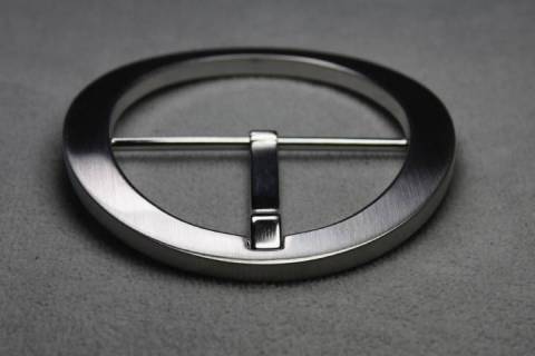 Guertelschliessen 50 mm - Messing / Palladium - 195 - Bild: A12