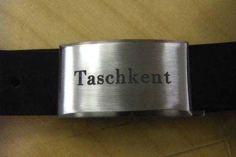 G&uuml;rtelschnallen - Gravuren