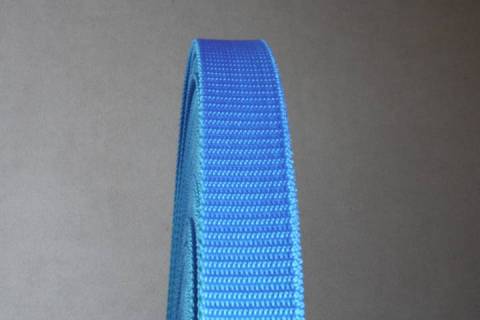 Gurtb&auml;nder 25 mm Hellblau - Bild: A2