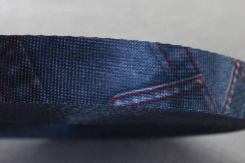 Gurtband Blue Jeans 25 mm - Bild: A2