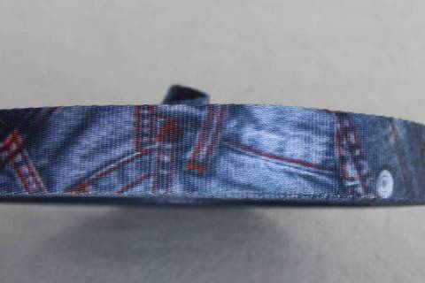 Gurtband Blue Jeans 25 mm - Bild: A3