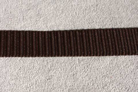 10 Meter Gurtb&auml;nder 25 mm Braun