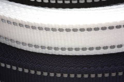 10 Meter Reflektorb&auml;nder 25 mm - Bild: Farbe-Weiss_2