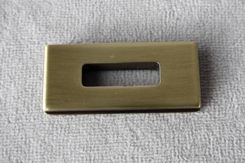 Drehverschluss Taschenverschluss Altmessing 309 - Bild: A1