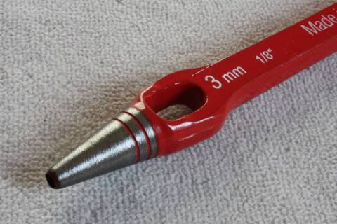 Henkellocheisen Rund 3 mm - Bild: A2