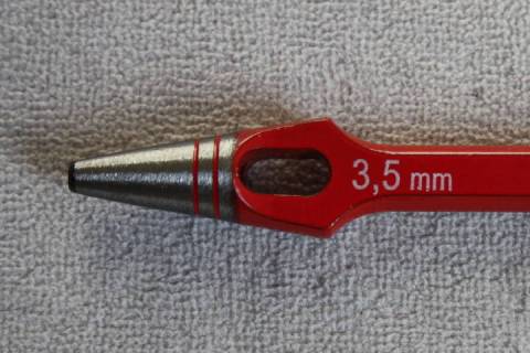 Henkellocheisen Rund 3,5 mm - Bild: A21