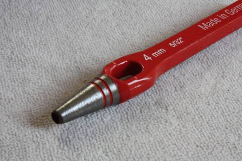 Henkellocheisen Rund 4 mm - Bild: A1