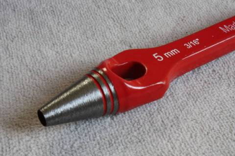 Henkellocheisen Rund 5 mm - Bild: Durchmesser-1mm_1