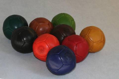 Jonglierball - Lederb&auml;lle - Jonglierb&auml;lle - Bild: A2