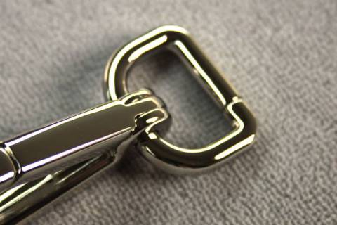Karabinerhaken 20 mm Nickel 019 - Bild: A4