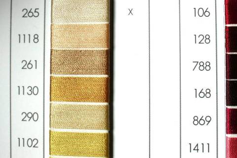 N&auml;hgarn - Ledergarn St&auml;rke 20 - 200 - Bild: Farbe-Creme-261