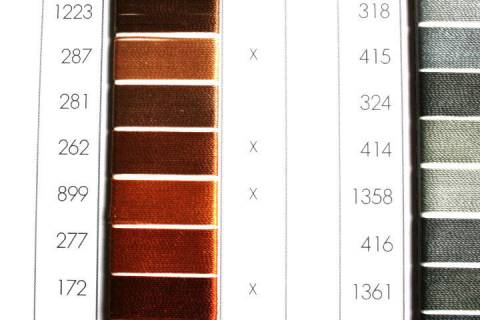 N&auml;hgarn - Ledergarn St&auml;rke 20 - 200 - Bild: Farbe-Dark-Whisky-277