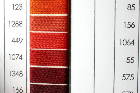 Serafil - Ledergarn - N&auml;hgarn f&uuml;r Leder 60 - 600 - Bild: Farbe-Salmon-449