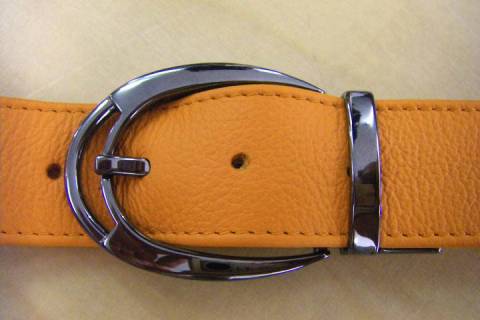 Lederg&uuml;rtel 35 mm - 029 A - Bild: A2