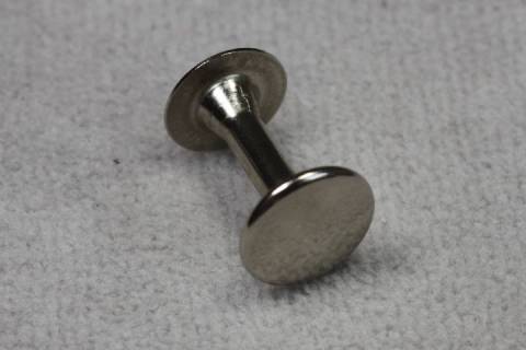 100 Hohlnieten 11/15 mm Nickel 368 - Bild: A1